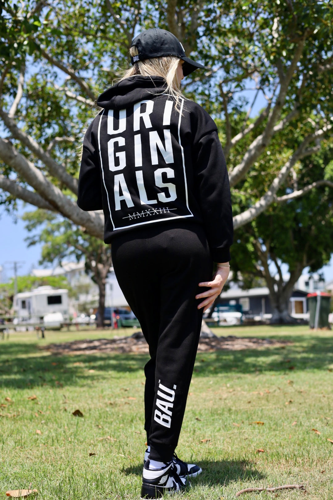 "ORIGINALS" Trackpant - Black