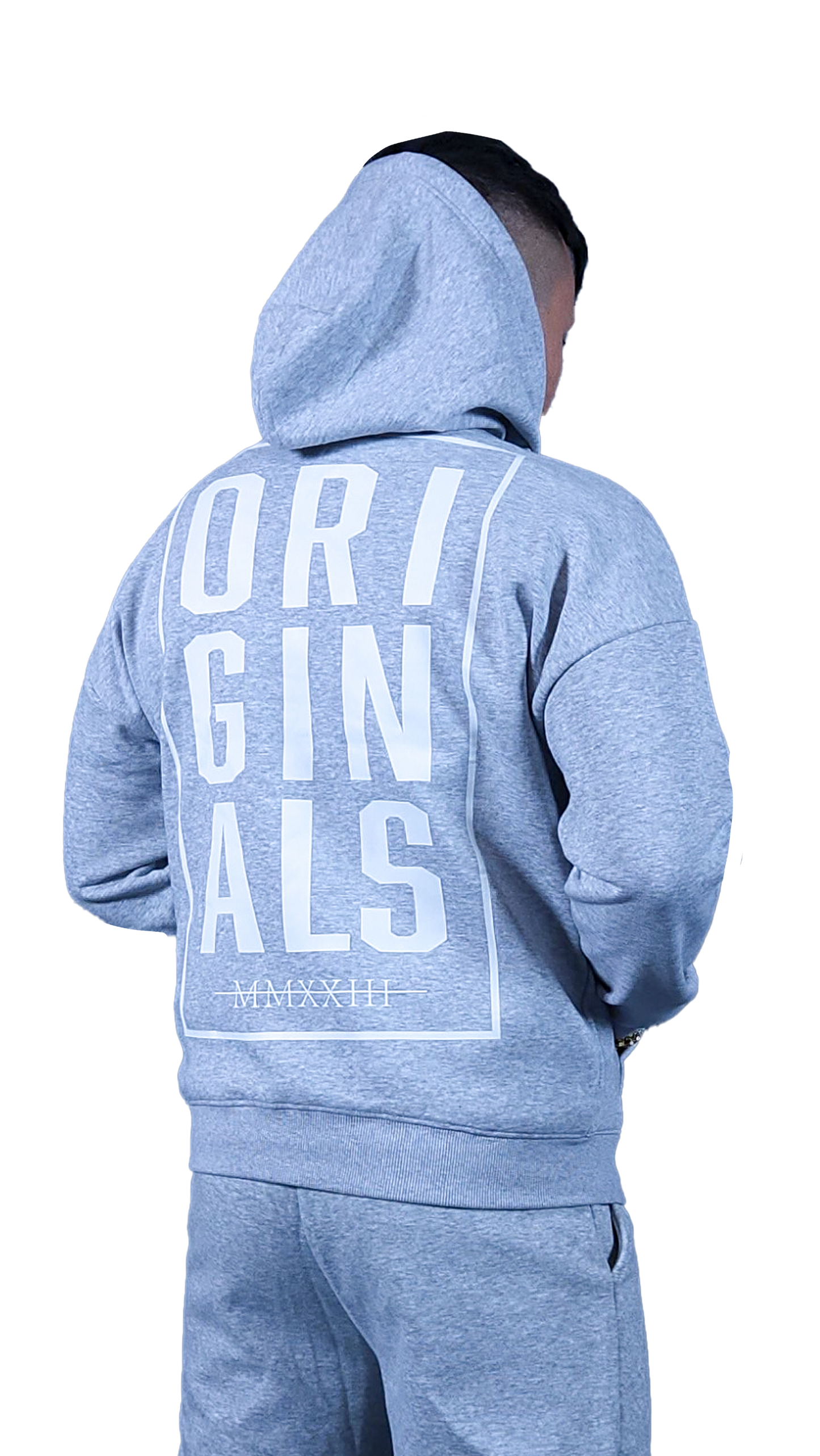 "ORIGINALS" Hoodie - Grey